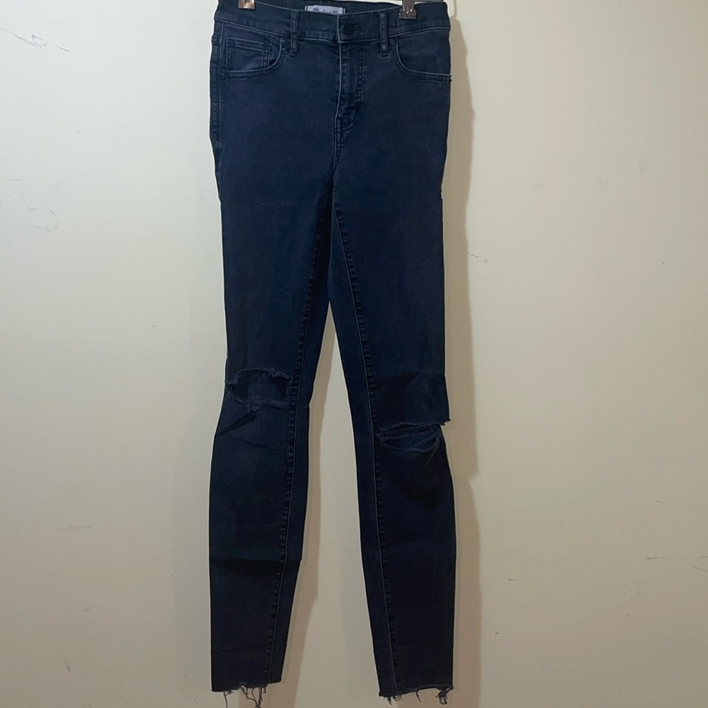 Womens Madewell 9” High Riser Skinny Skinny Jeans